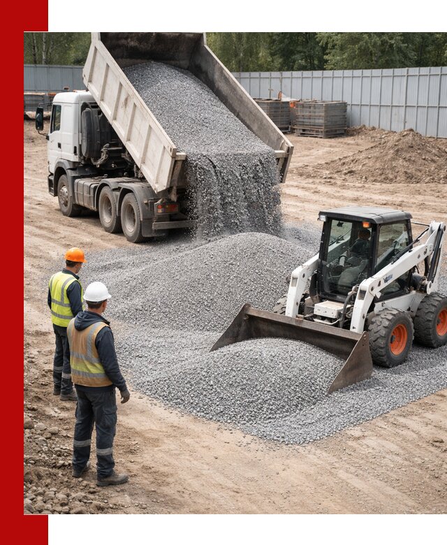 Доставка и продажа гранитного щебня фракции 0-5 в Новоалтайске