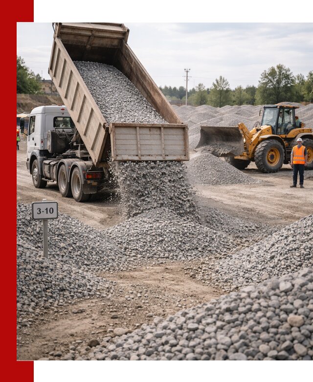 Гранитный щебень фракции 3–10: доставка и продажа в Новоалтайске