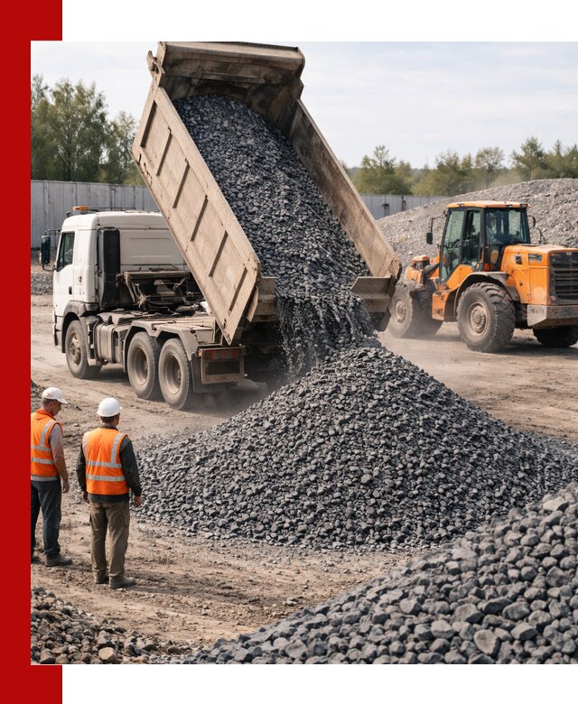 Доставка и продажа щебня габбро-диабаза в Новоалтайске