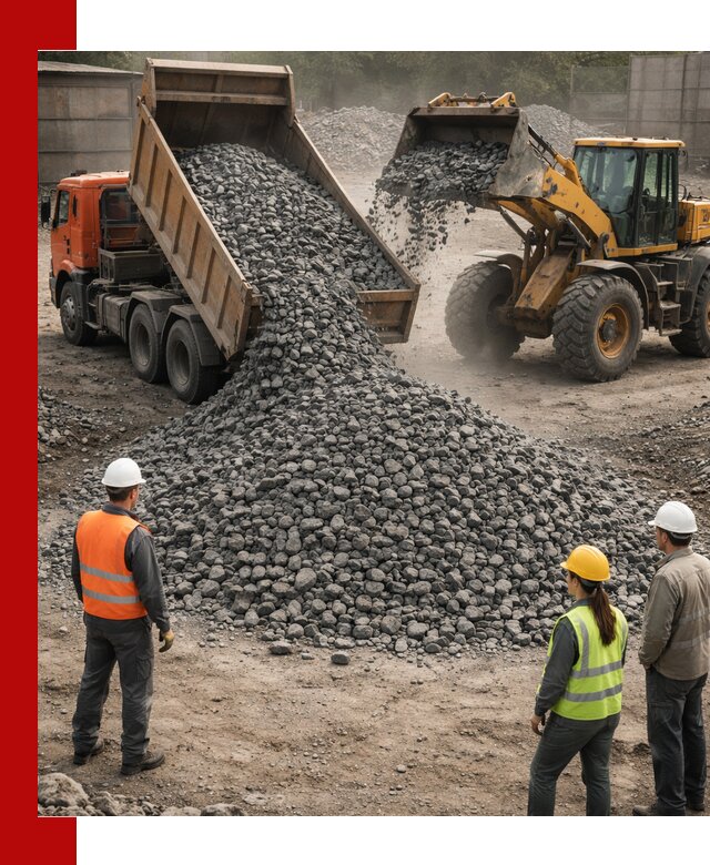 Щебень габбро-диабаз фракция 40–70 доставка в Новоалтайске