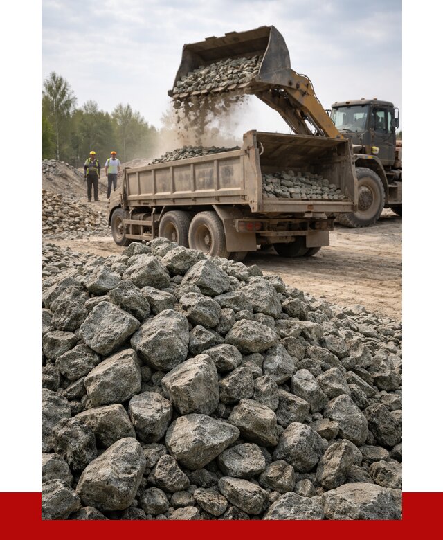 Щебень габбро диабаз фракция 70-150 в Новоалтайске от 2863 р.|ПРОНЕРУДНвл