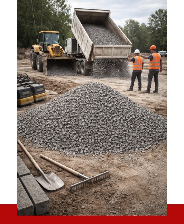 Гравийный щебень купить в Новоалтайске от 2249 р. ПРОНЕРУДНвл