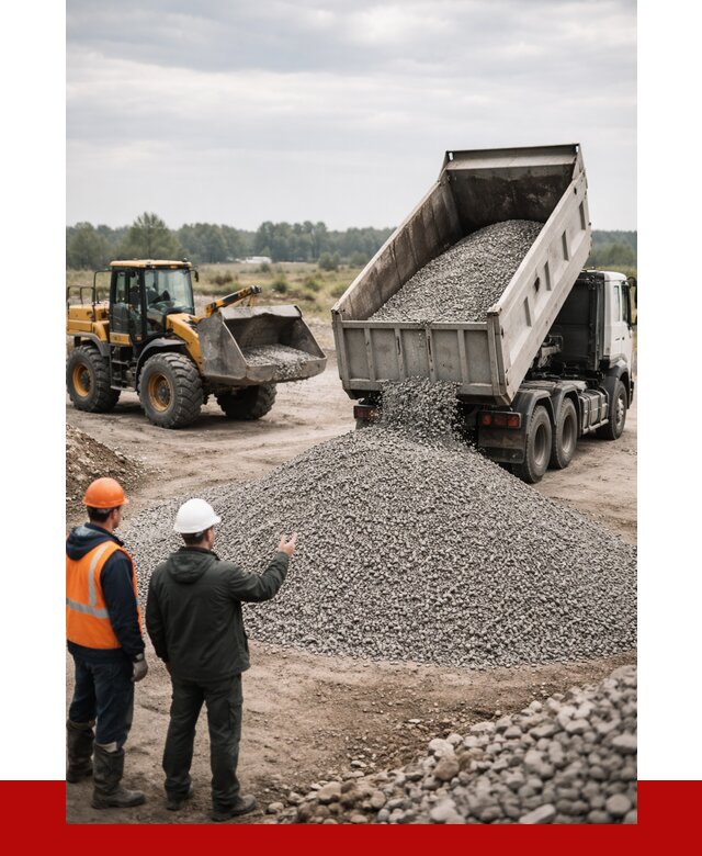 гравийный щебень фракция 3-10 в Новоалтайске от 3272 р. ПРОНЕРУДНвл