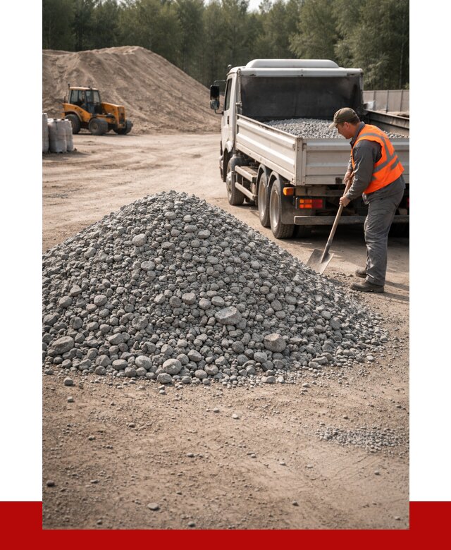 Гравийный щебень фракция 5-10 в Новоалтайске от 2249 р. | ПРОНЕРУДНвл