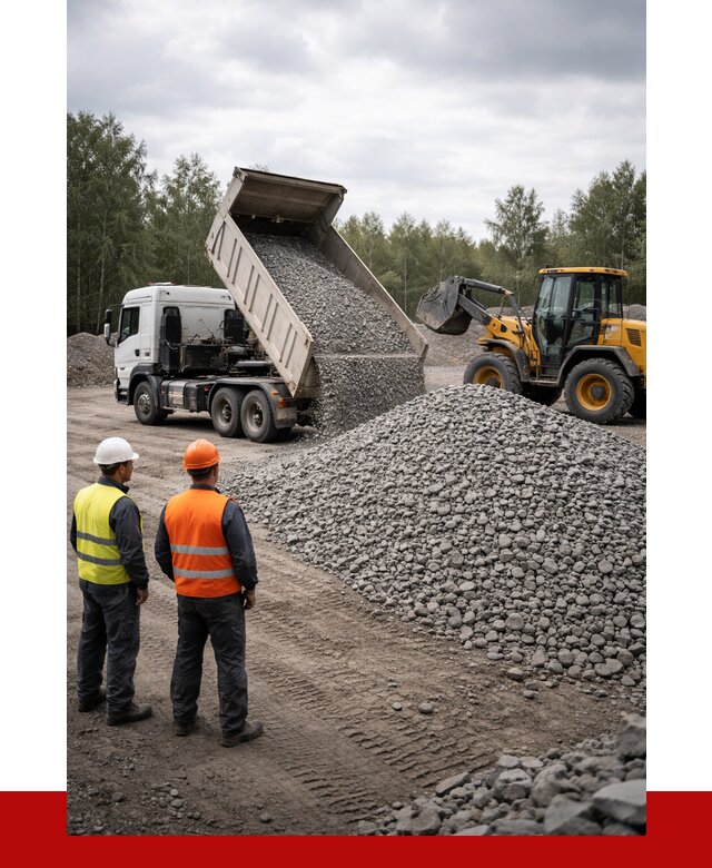 Гравийный щебень фракция 40-70 в Новоалтайске от 9713р | ПРОНЕРУДНвл