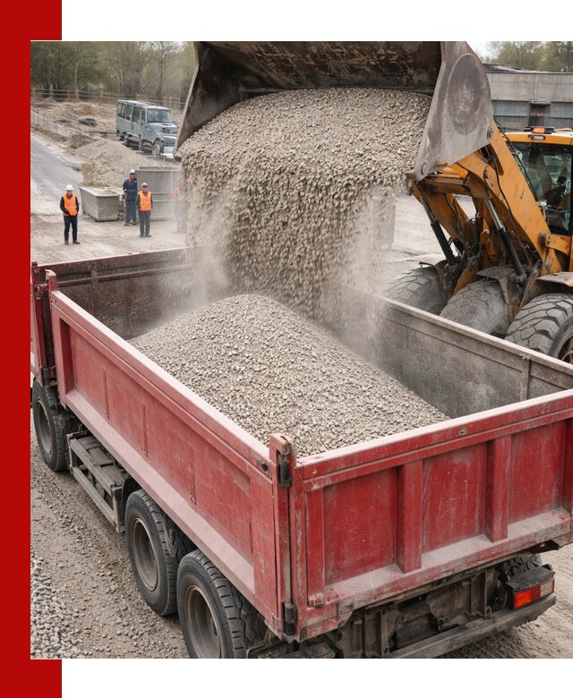 Купить известняковый щебень фракции 0-5 с доставкой в Новоалтайске