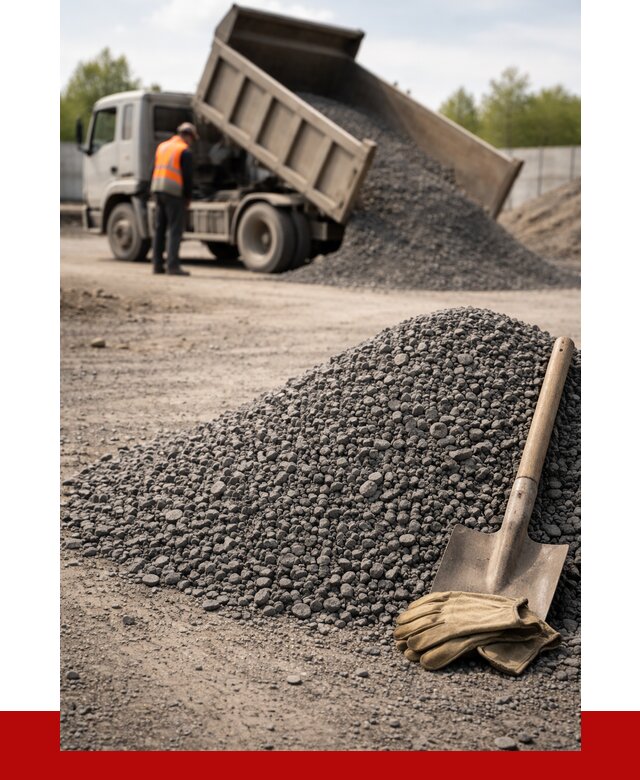 Шлаковый щебень фракция 5-20 в Новоалтайске от 1840 р. ПРОНЕРУДНвл