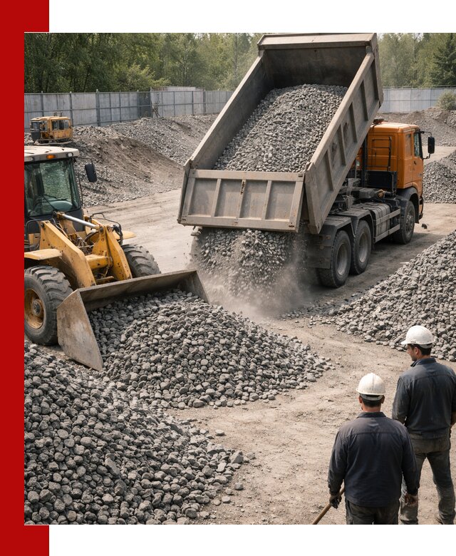 Шлаковый щебень фракция 20-40 доставка и продажа в Новоалтайске