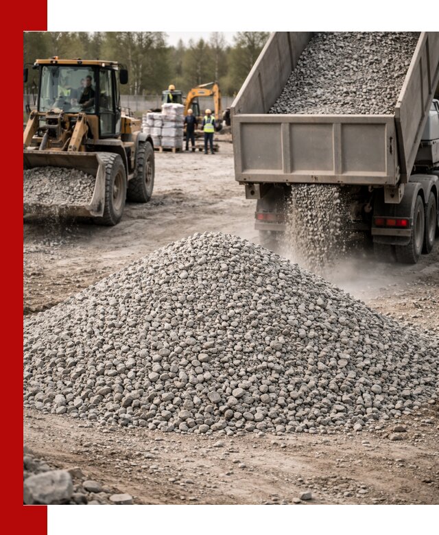 Вторичный щебень фракции 5-20 в Новоалтайске — доставка и продажа крупнотоннажно