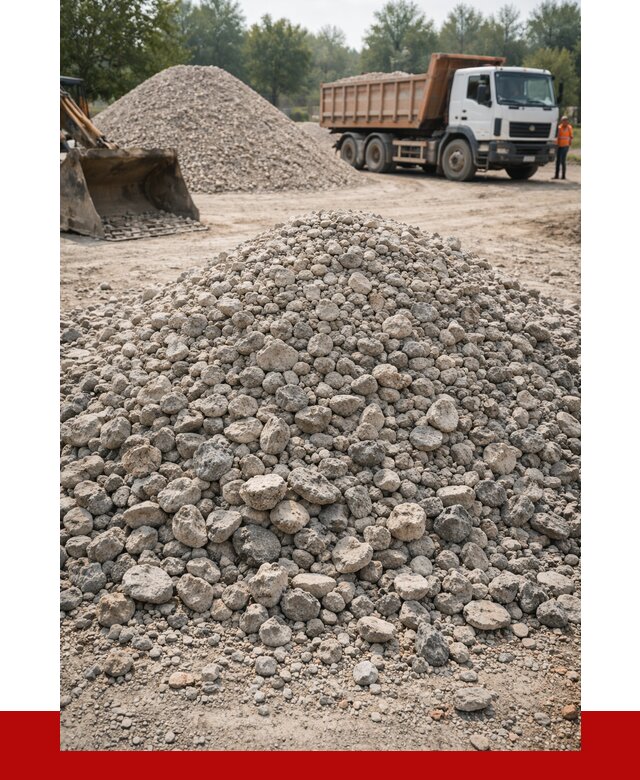 Вторичный щебень фракция 20-40 в Новоалтайске от 2249 р ПРОНЕРУДНвл