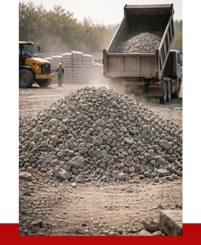 Вторичный щебень фракция 70-150 в Новоалтайске от 1431 р. | ПРОНЕРУДНвл