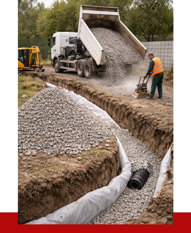 Щебень для дренажа в Новоалтайске от 1891 р., ПРОНЕРУДНвл доставка