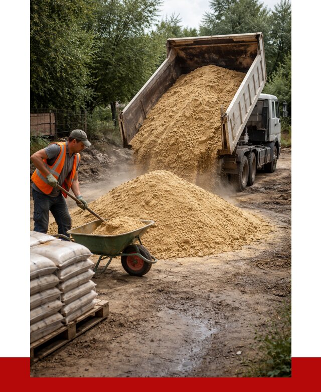 Купить песок с доставкой в Новоалтайске от 1840 р. | ПРОНЕРУДНвл