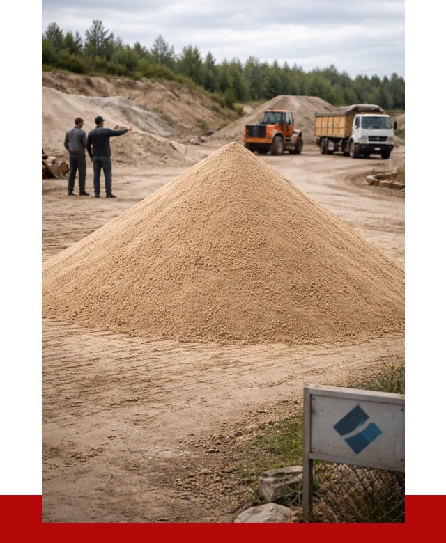 Карьерный песок навалом в Новоалтайске от 1840 р. | ПРОНЕРУДНвл