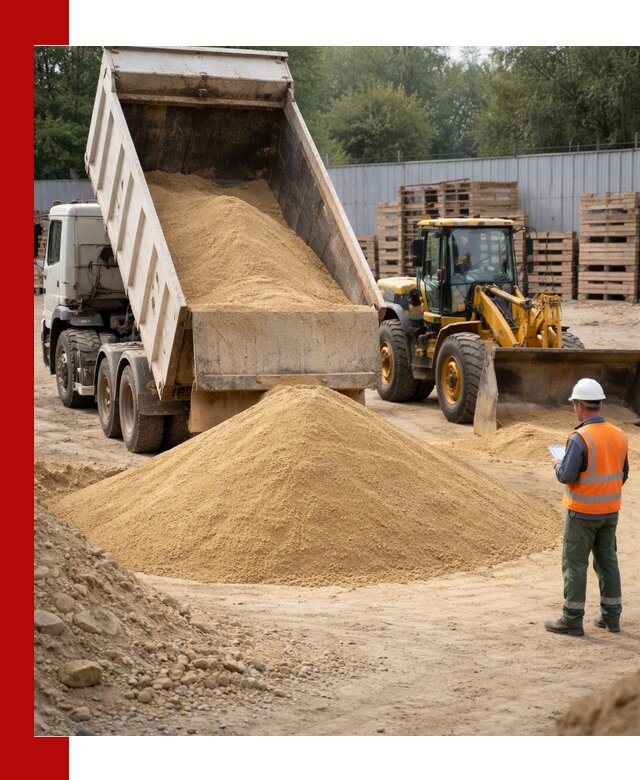 Доставка карьерного мелкозернистого песка в Новоалтайске