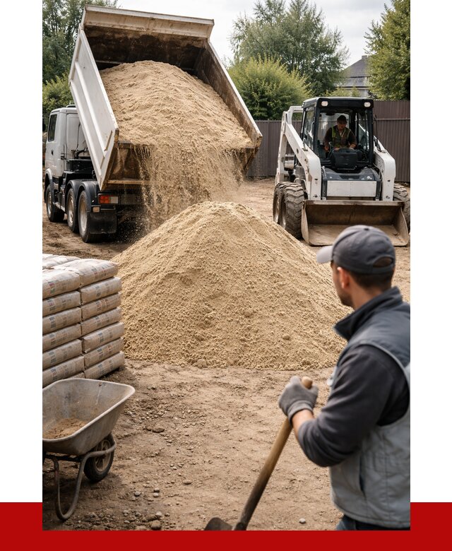 Мытый речной песок с доставкой в Новоалтайске от 1482 р. | ПРОНЕРУДНвл