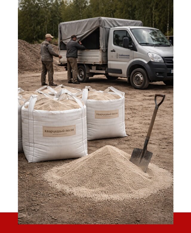 Кварцевый песок для пескоструя в Новоалтайске от 4601 р. | ПРОНЕРУДНвл