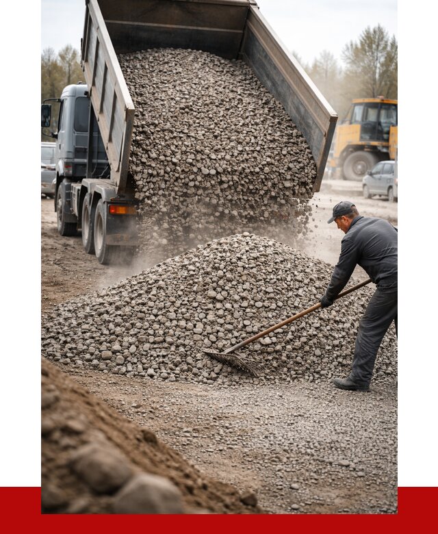 Гравий фракция 20-40 в Новоалтайске от 2556 р. доставка | ПРОНЕРУДНвл