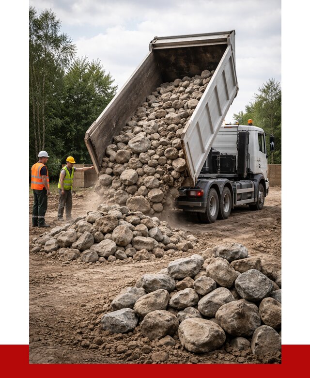Купить булыжник в Новоалтайске с доставкой от 4601 р. за куб | ПРОНЕРУДНвл