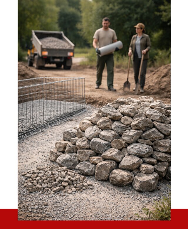 Камень для габионов фракция 100-200 в Новоалтайске от 4908 р. | ПРОНЕРУДНвл