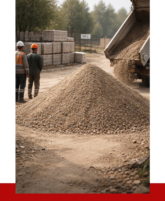 ПГС С1 с доставкой в Новоалтайске от 2863 р. за куб | ПРОНЕРУДНвл