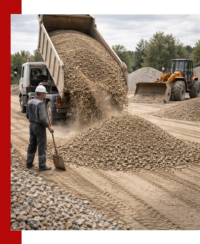 Доставка щпс С3 в Новоалтайске самосвалами и бортовыми грузовиками