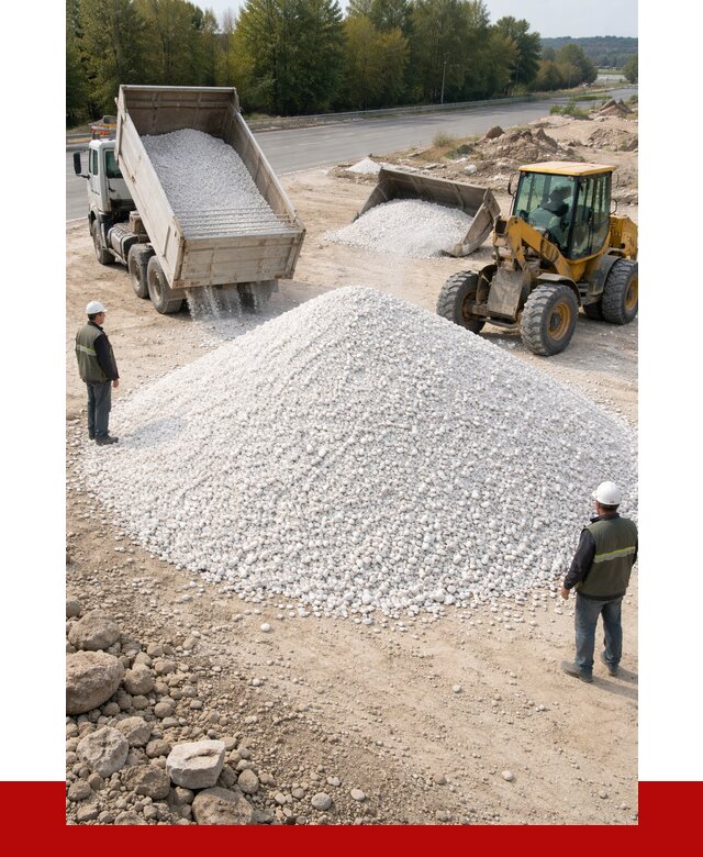 Белая мраморная крошка в Новоалтайске от 4294 р. с доставкой | ПРОНЕРУДНвл