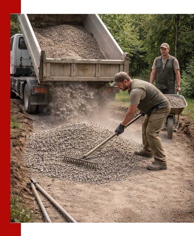 Каменная крошка для дорожек с доставкой в Новоалтайске