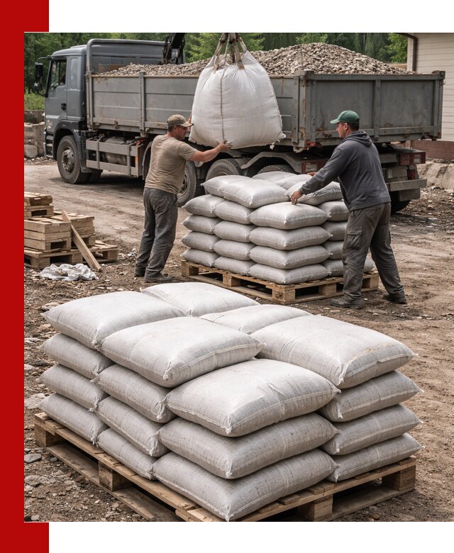 Керамзит в мешках с доставкой в Новоалтайске от компании-поставщика