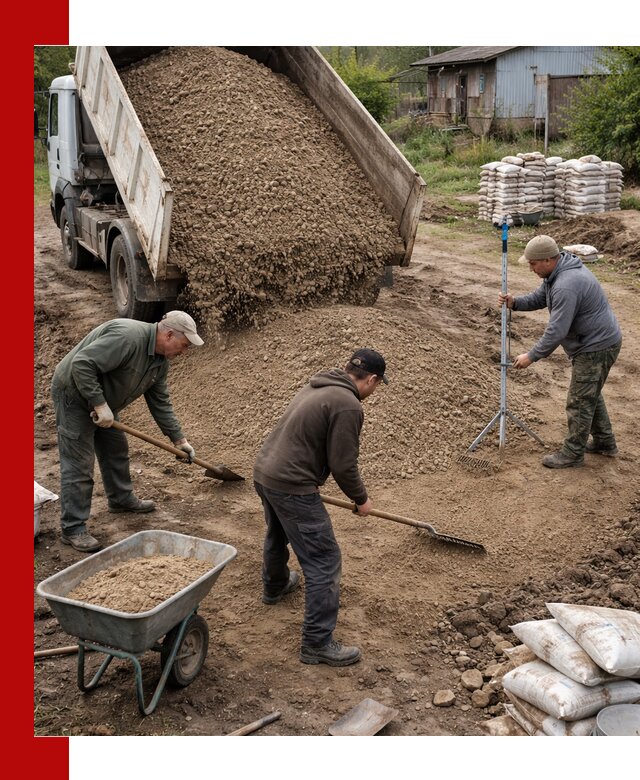 Керамзитовый песок с доставкой в Новоалтайске оптом и в розницу