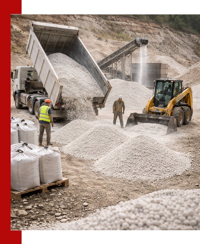 Доставка перлита в Новоалтайске для тепло-, звуко- и гидроизоляции