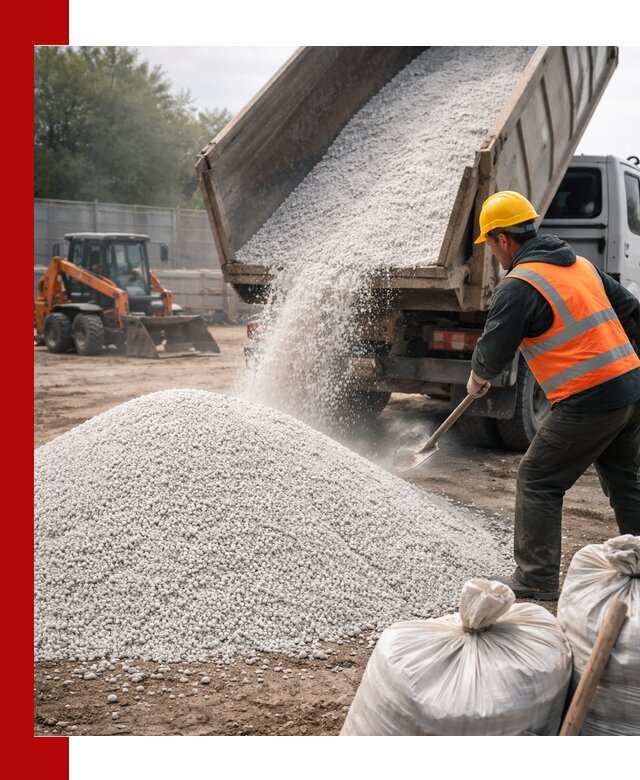 Доставка перлита вспученного в Новоалтайске оптом и в розницу
