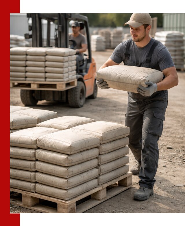 Доставка цемента в мешках оптом и в розницу в Новоалтайске