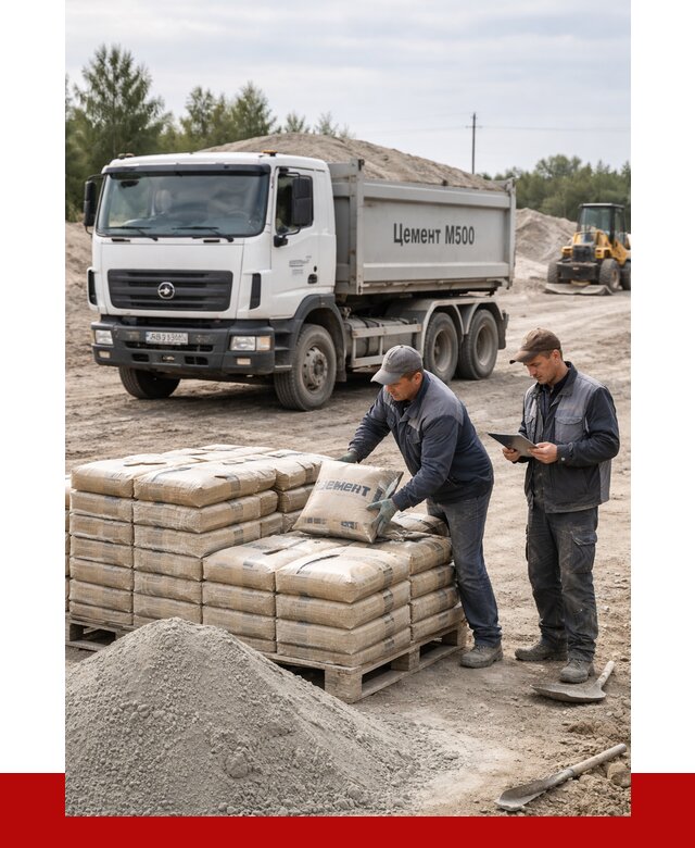 Купить цемент м500 с доставкой в Новоалтайске от 5316 р. | ПРОНЕРУДНвл
