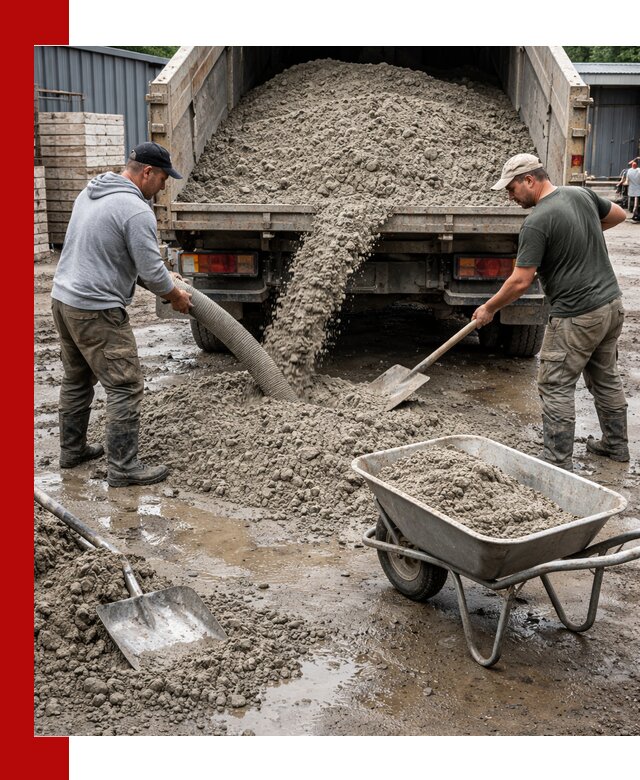 Цементно-песчаная смесь М150 доставка в Новоалтайске