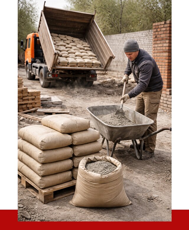 Купить сухую смесь для кладки в Новоалтайске от 1227 р. | ПРОНЕРУДНвл