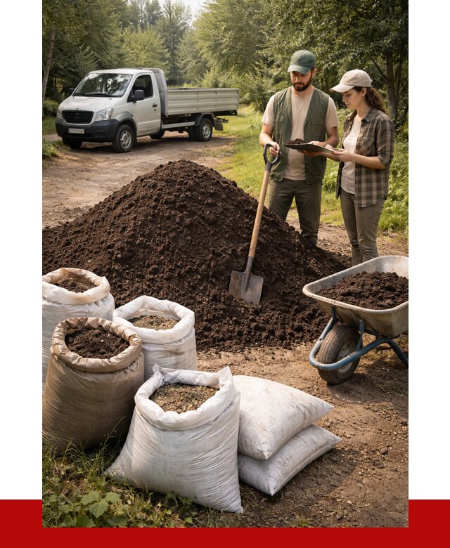 Купить грунт с доставкой в Новоалтайске от 4601 р. за м3 | ПРОНЕРУДНвл