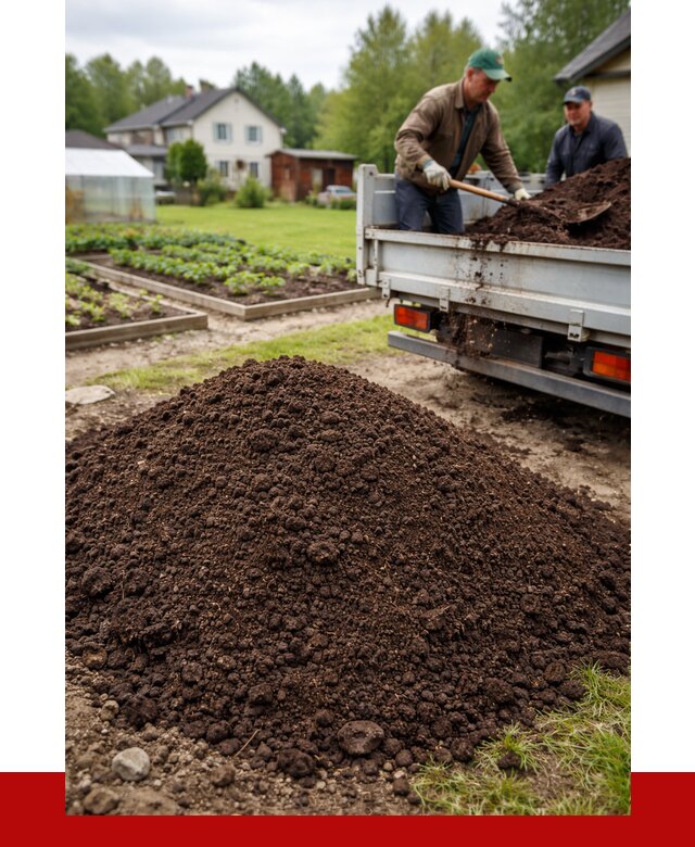 Плодородный грунт в Новоалтайске с доставкой от 4294 р. | ПРОНЕРУДНвл