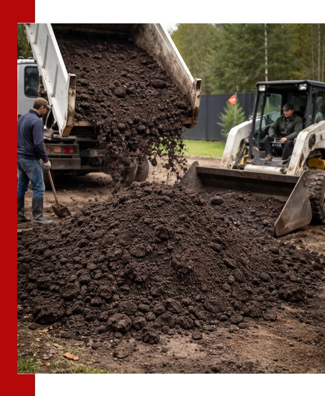 Плодородный грунт с доставкой в Новоалтайске для садов и огородов