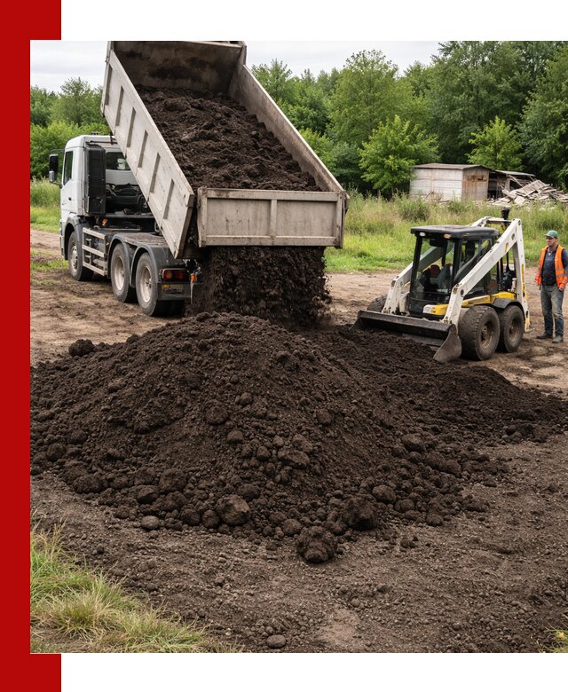 Поставка плодородной земли с доставкой самосвалом в Новоалтайске