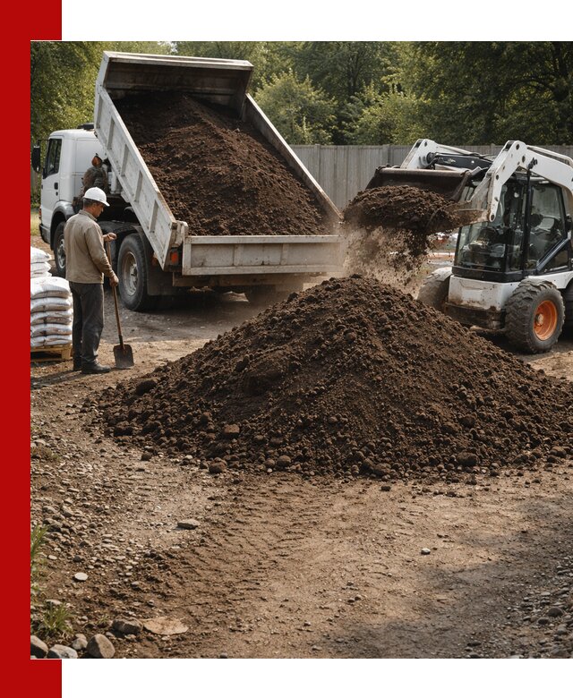 Доставка растительного грунта в Новоалтайске от производителя оптом и в розницу