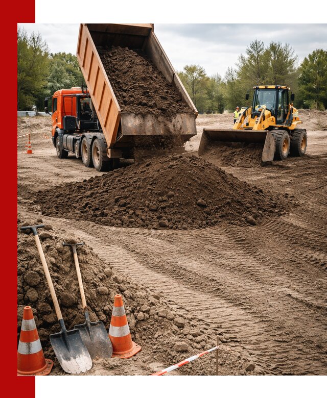 Поставка и доставка планировочного грунта в Новоалтайске