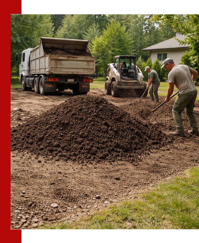 Доставка и укладка грунта для газона в Новоалтайске