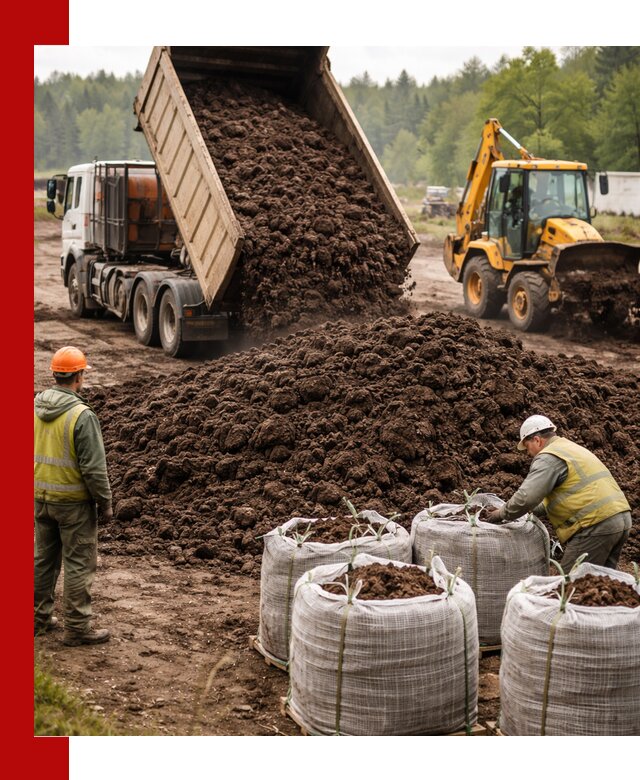 Доставка нейтрального торфа в Новоалтайске оптом и в розницу
