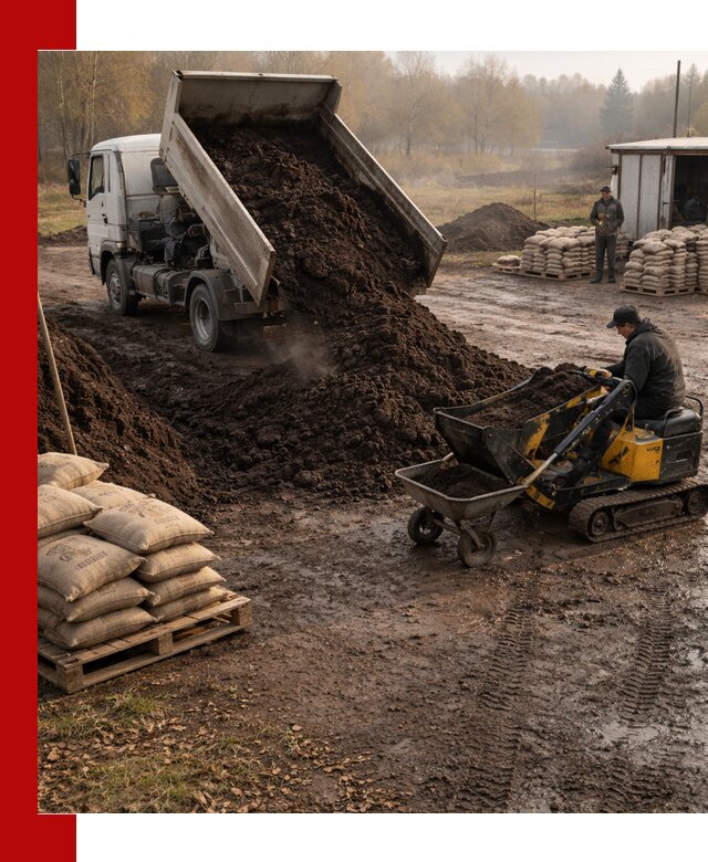 Кислый торф в доставке по выгодным ценам в Новоалтайске