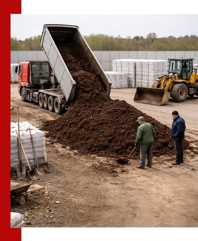 Доставка торфяных смесей оптом и в розницу в Новоалтайске