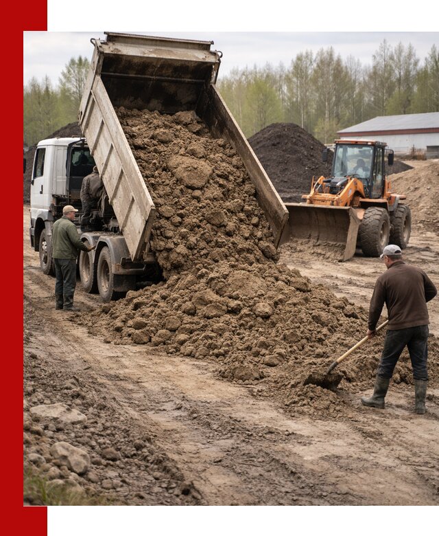 Доставка глин и суглинков в Новоалтайске оптом и вкрай