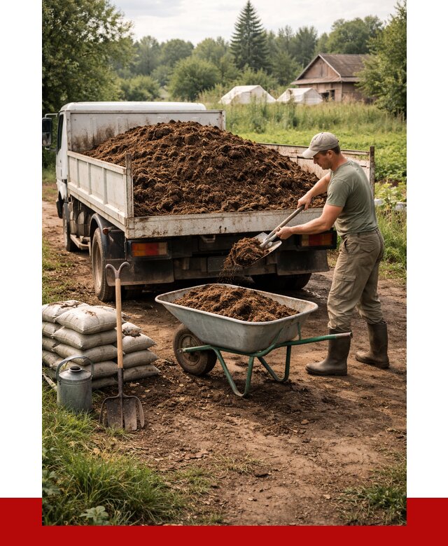 Купить коровий навоз с доставкой в Новоалтайске от 1840 р. | ПРОНЕРУДНвл