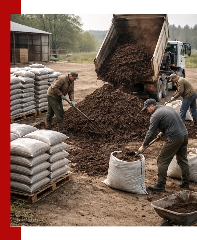 Доставка компоста оптом и в розницу в Новоалтайске