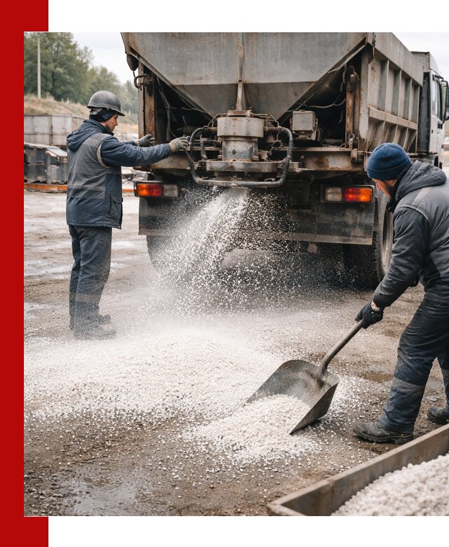 Доставка и продажа хлористого кальция в Новоалтайске